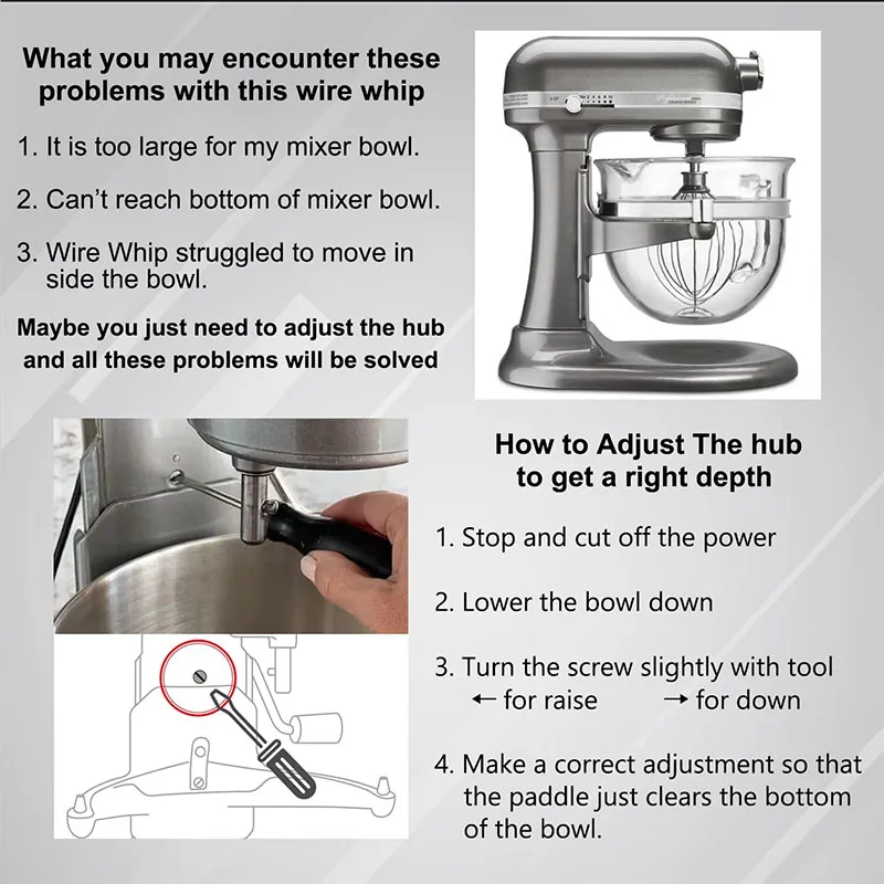 Миксер с проволочным подъемником из нержавеющей стали 5QT подходит для