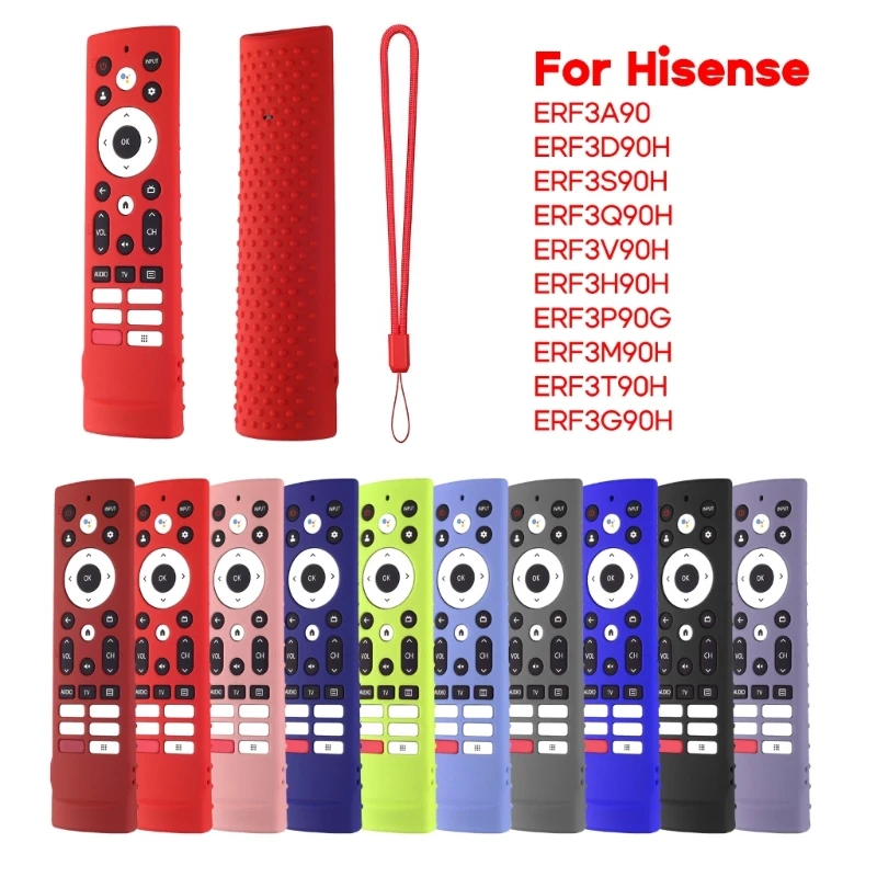 

Удаленные бамперы для пульта дистанционного управления для телевизора Hisense версии, h, моющаяся задняя крышка, полностью защитная сумка, Прямая поставка