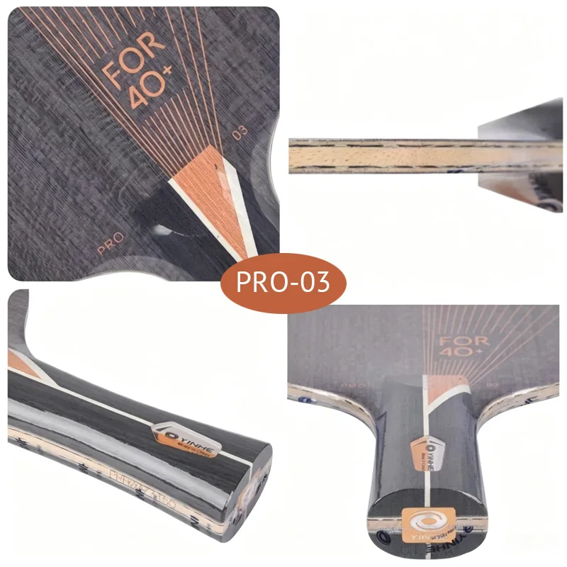 Фото Основание для настольного тенниса YINHE PRO Series Pro 01/01G/03/05, 5+2 слоя ALC-волокна, оригинальная упаковка №5