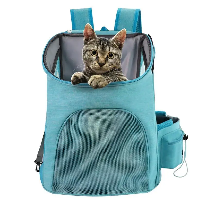 

Cat Backpack FoldablePet Backpack Innovative Traveler Bubble Backpack With Pockets Pet Carriers For Cats And Dogs For Travel