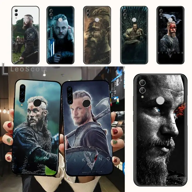 

vikings Ragnar Phone Case For Huawei honor Mate 10 20 30 40 i 9 8 pro x Lite P smart 2019 Y5 2018 nova 5t