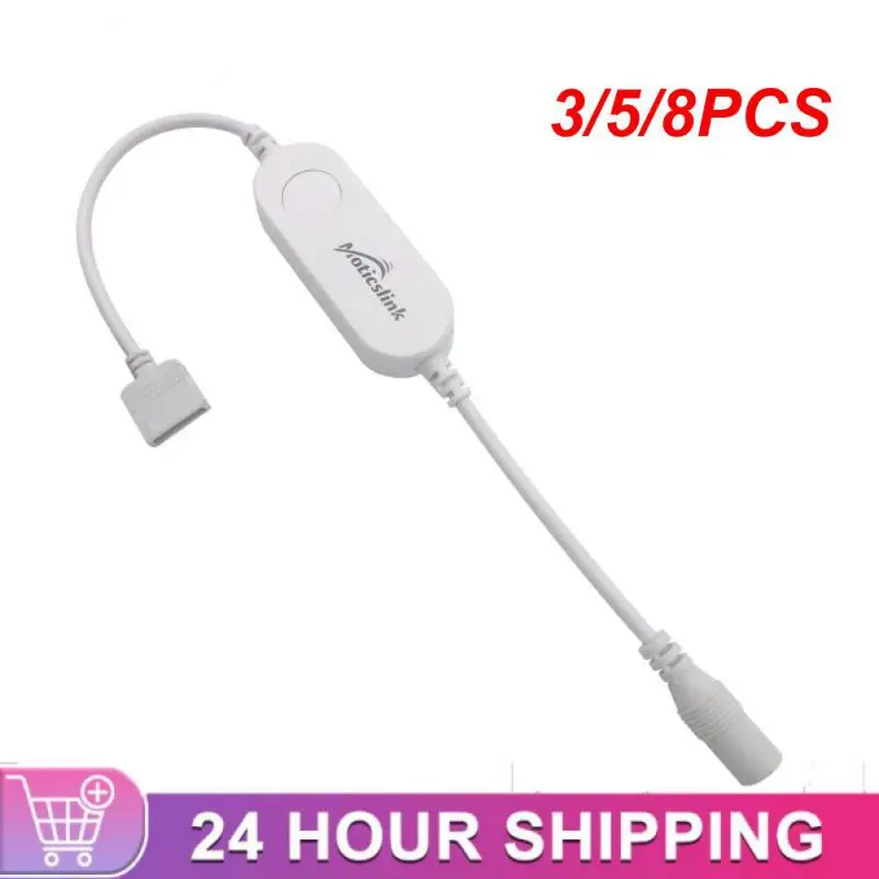 

3/5/8PCS Mini Led Switch Rgbw Tuya Lighting Controller Voice Control Mini Wifi Dimmer Controller Work With Google Home Alexa New