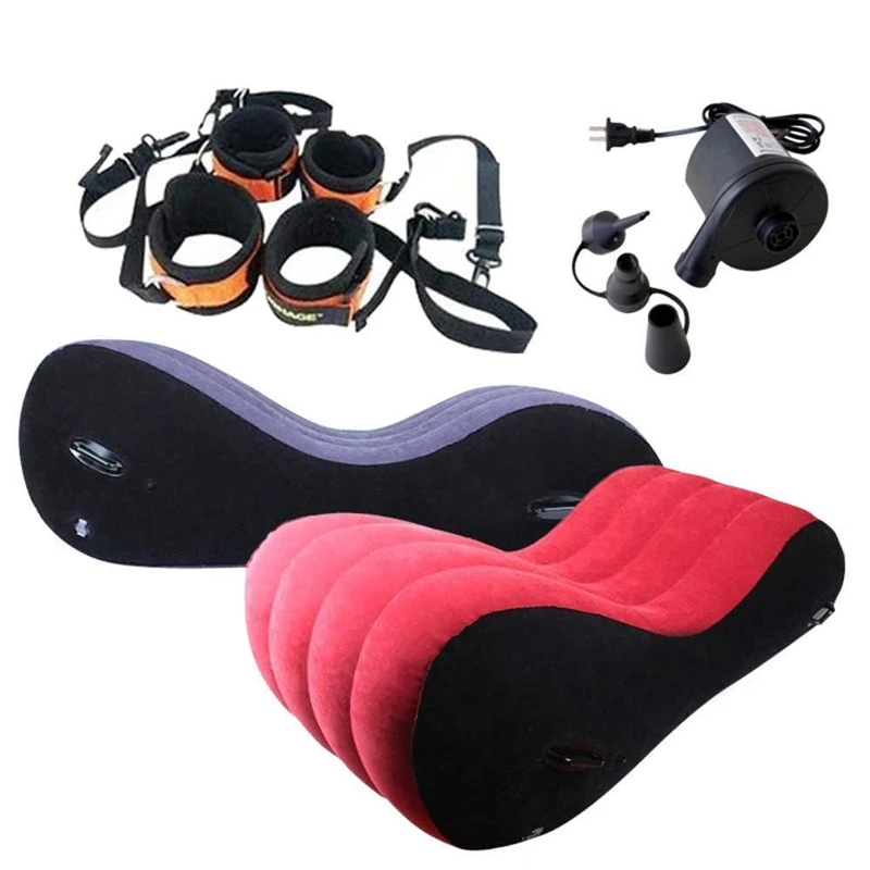 

Sex Furniture Inflatable Sofa Cushion Yoga Recliner Relax Air Chair Rest Sleeping Bed Position Help Couch For Couples Position