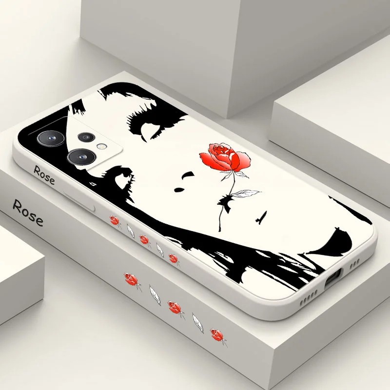 

Rose Beauty Case For OPPO Realme 9 9i 8 8i 7 7i 6 Pro Plus C30 C31 C35 C1 C11 C12 C15 C20 C21Y C25 C25S Cover