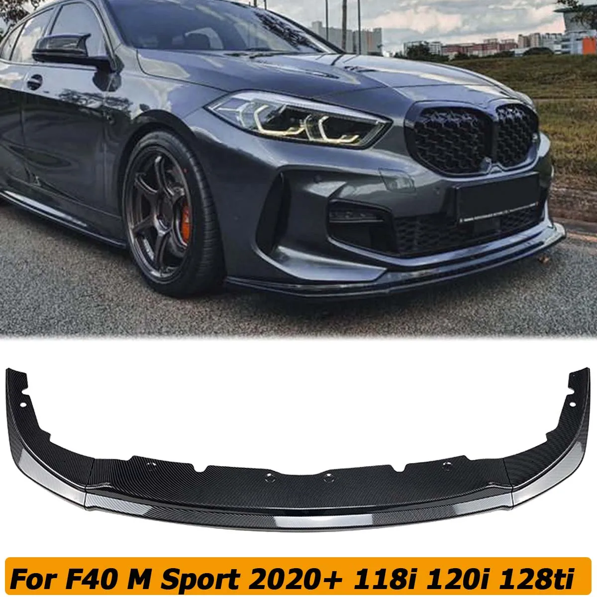

Передний бампер для BMW F40 1 Series M-Sport Hatchback 118i 120i 128ti