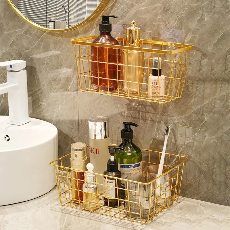 Стеллаж для туалета в ванную комнату подвесная настенная стойка хранения с