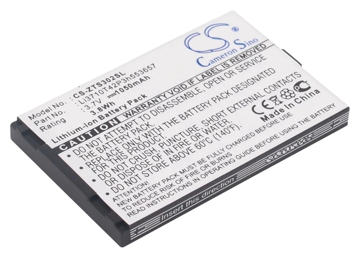 

CS Mobile SmartPhone Battery for ZTE Grand S Flex MF910 MF920 MF920S MF920A MF971 MF971V MF920W+ fits Li3820T43P3h715345