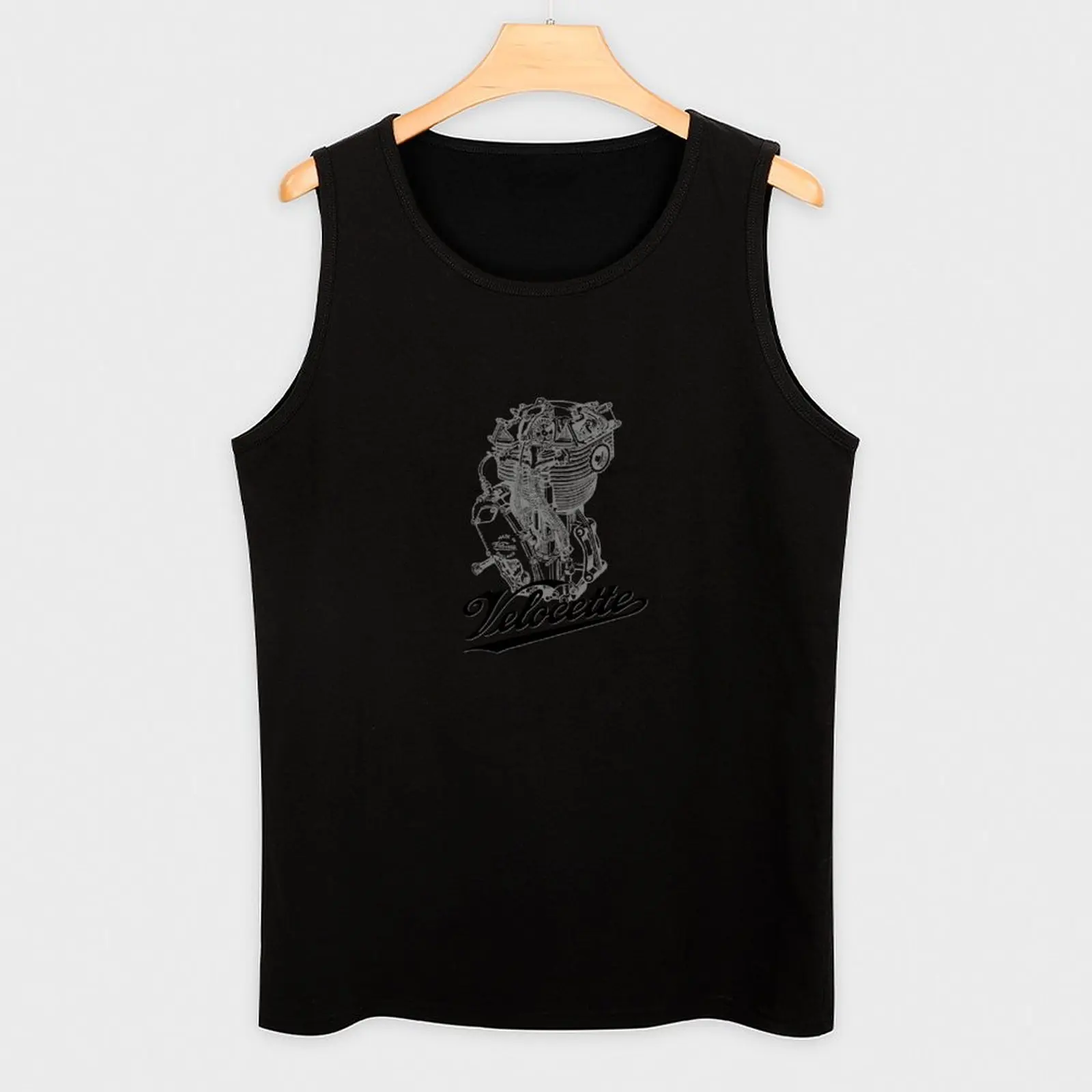 Дизайн двигателя мотоцикла Velocette от MotorManiac майка спортивные аксессуары мужская