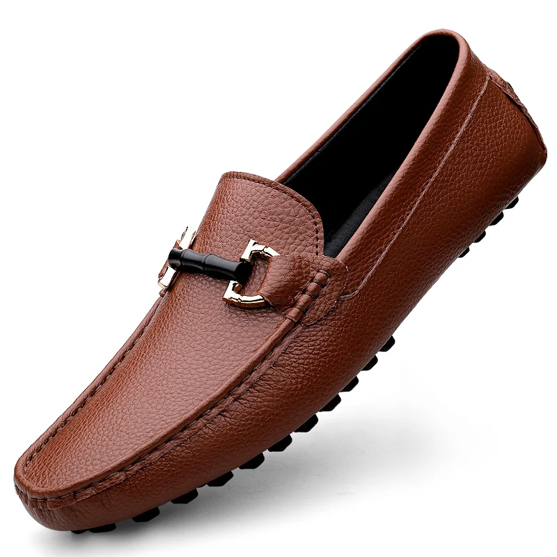 

Soft Cow Leather Business Loafers Men Casual Shoes Designer Man Moccasins Mens Driving Shoes Slip on Flats Loafer