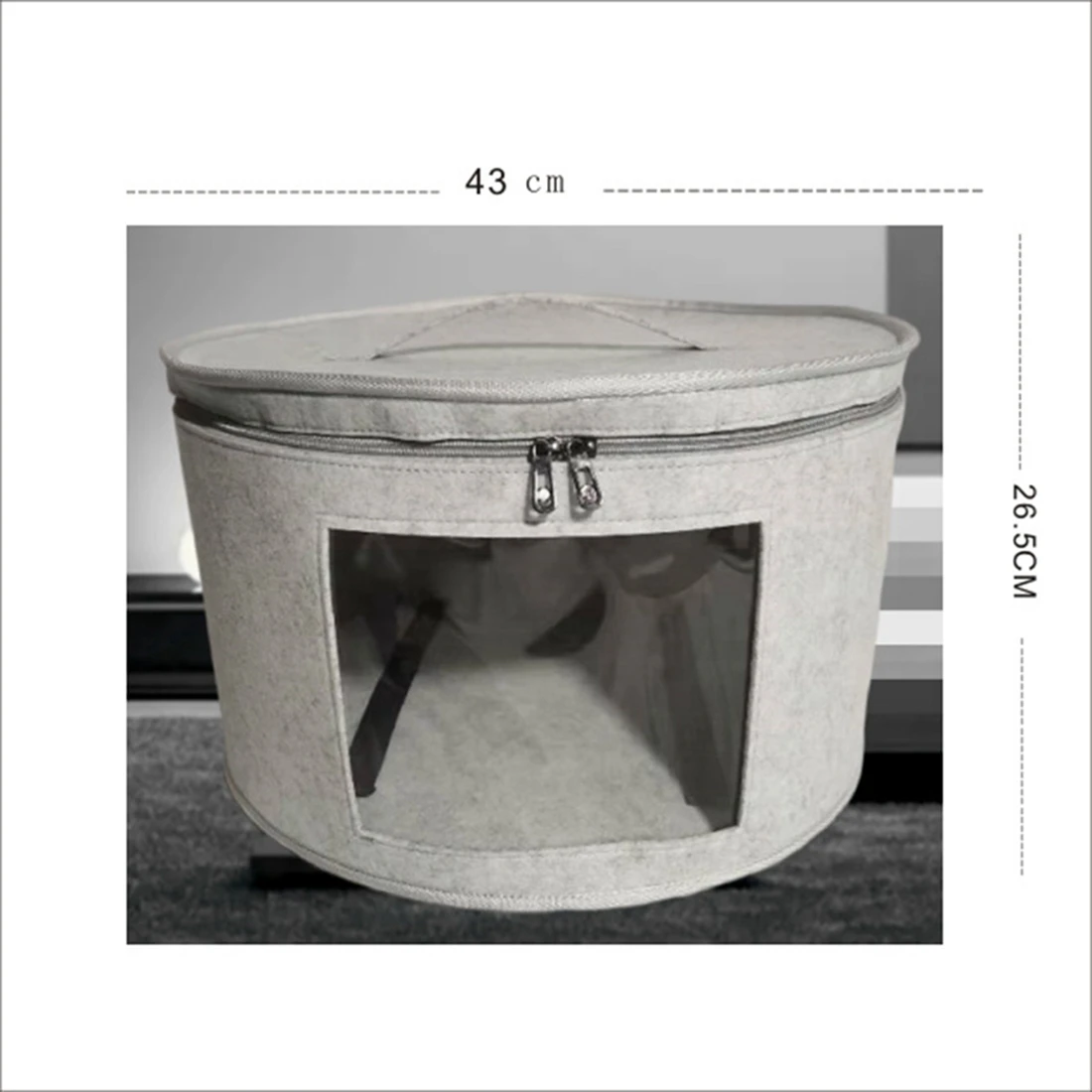 Органайзер для шляп круглые дорожные коробки складная сумка хранения с