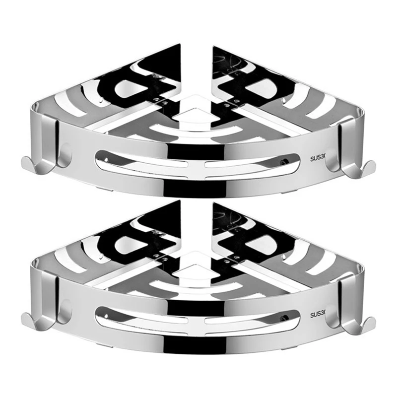 

Угловая полка, стойка для хранения душа, алюминиевый держатель для шампуня, Настенная яркая подвеска