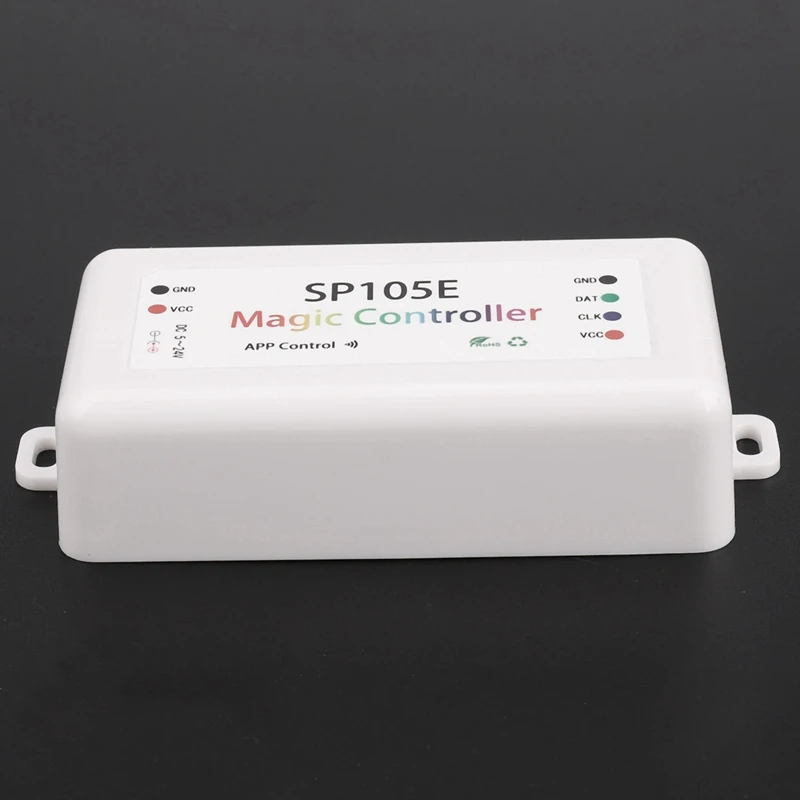 2X SP105E беспроводной Bluetooth контроллер APP WS2811 WS2812B WS2801 SK6812 APA102 индивидуально