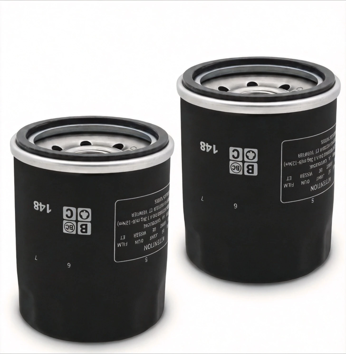 Фото 35-8M0162829 15400-PLM-A01PE Масляный фильтр для 4-тактных подвесных лодочных моторов Mercury и Mariner 25, 30, 40, 115 л.с. 8M0162830 (2 шт.)