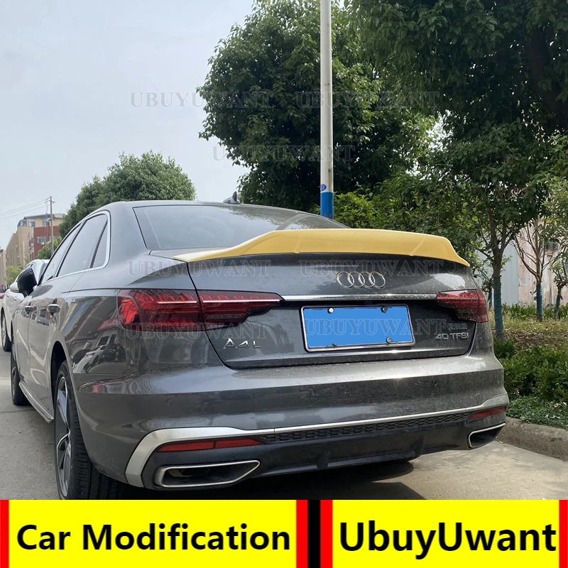 

Задний спойлер из углеродного волокна для Audi A4 B9 R Style 2017 2018 2019 2020 2021 2022