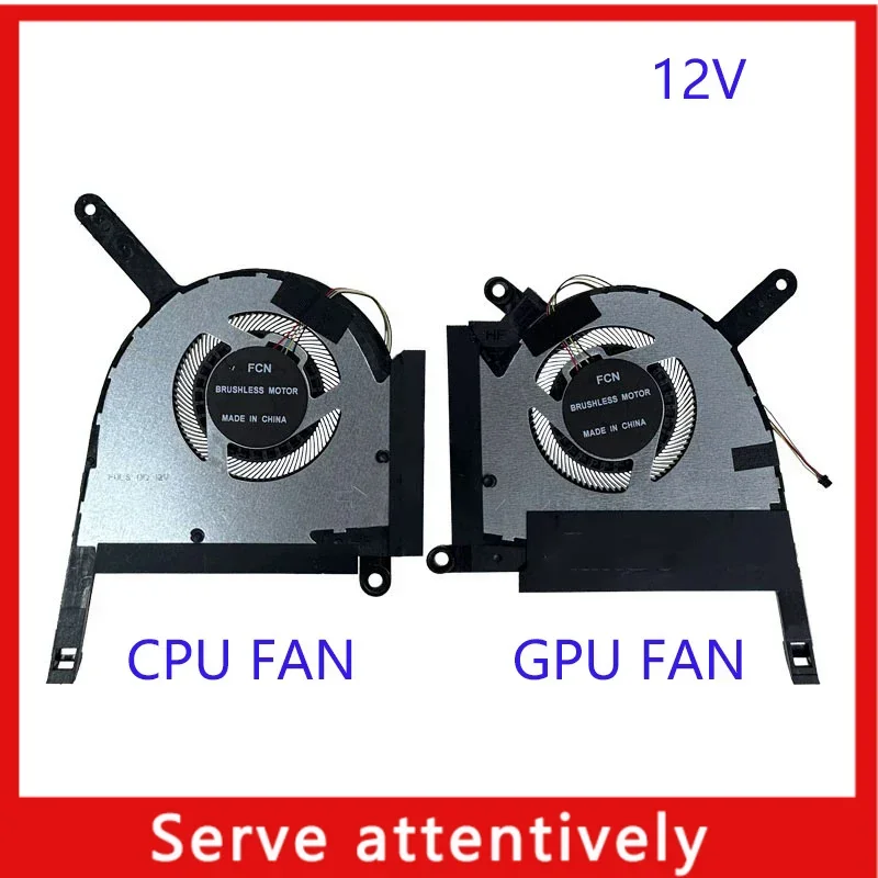 Новый вентилятор охлаждения процессора и графического ноутбука для Asus TUF 4