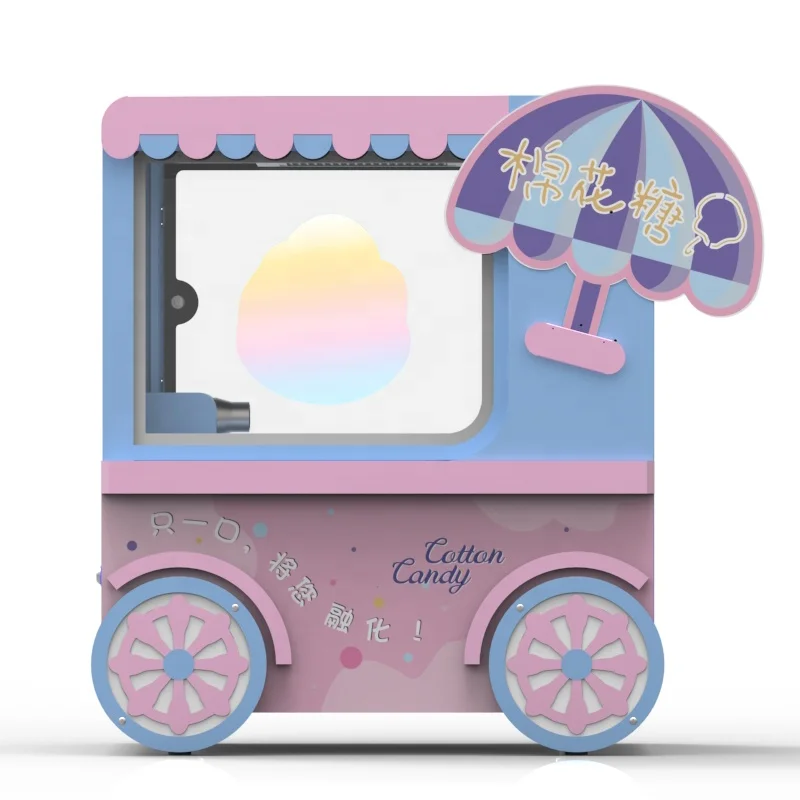 

Mini Cotton Candy Machine Mini Commercial Fully Automatic Cotton Candy Vending Machine For Sale