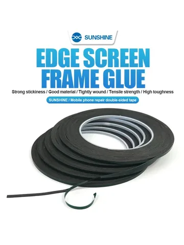SUNSHINE двусторонняя лента для ремонта мобильных телефонов, черная, сильная липкость, высокая прочность, клей для ремонта рамки ЖК-экрана
