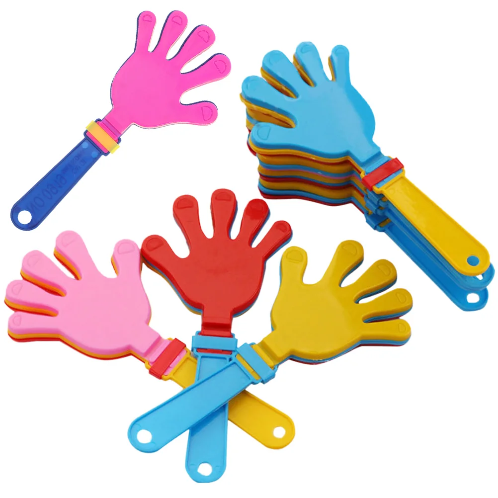 

Plastic Palm Clap Kids Clapper Toys Hand Clappers Prop Cheer Children Props Party Favors Cheering Footballs