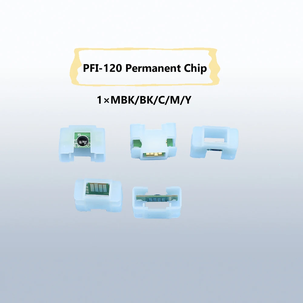 Permanent Chip for PFI-120 PFI120 Ink Cartridge for Canon TM-200 TM200 TM-205 TM-300 TM-305 TM300 TM305