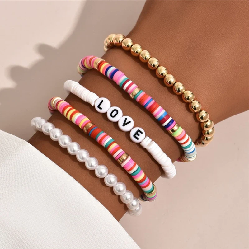 

7 шт./комплект, браслет для девочек и мальчиков