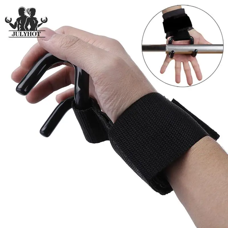 

1 шт. ремешок для поддержки запястья, тяжелой атлетики, регулируемые крепкие крючки для захвата, ремни для тяжелой атлетики, силовых трениро...