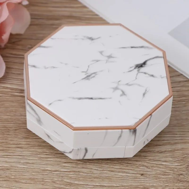 

15ml Empty DIY Air Cushion Puff Box BB Cream Container Dressing Case with Air Cushion Sponge Powder Puff and Mirror