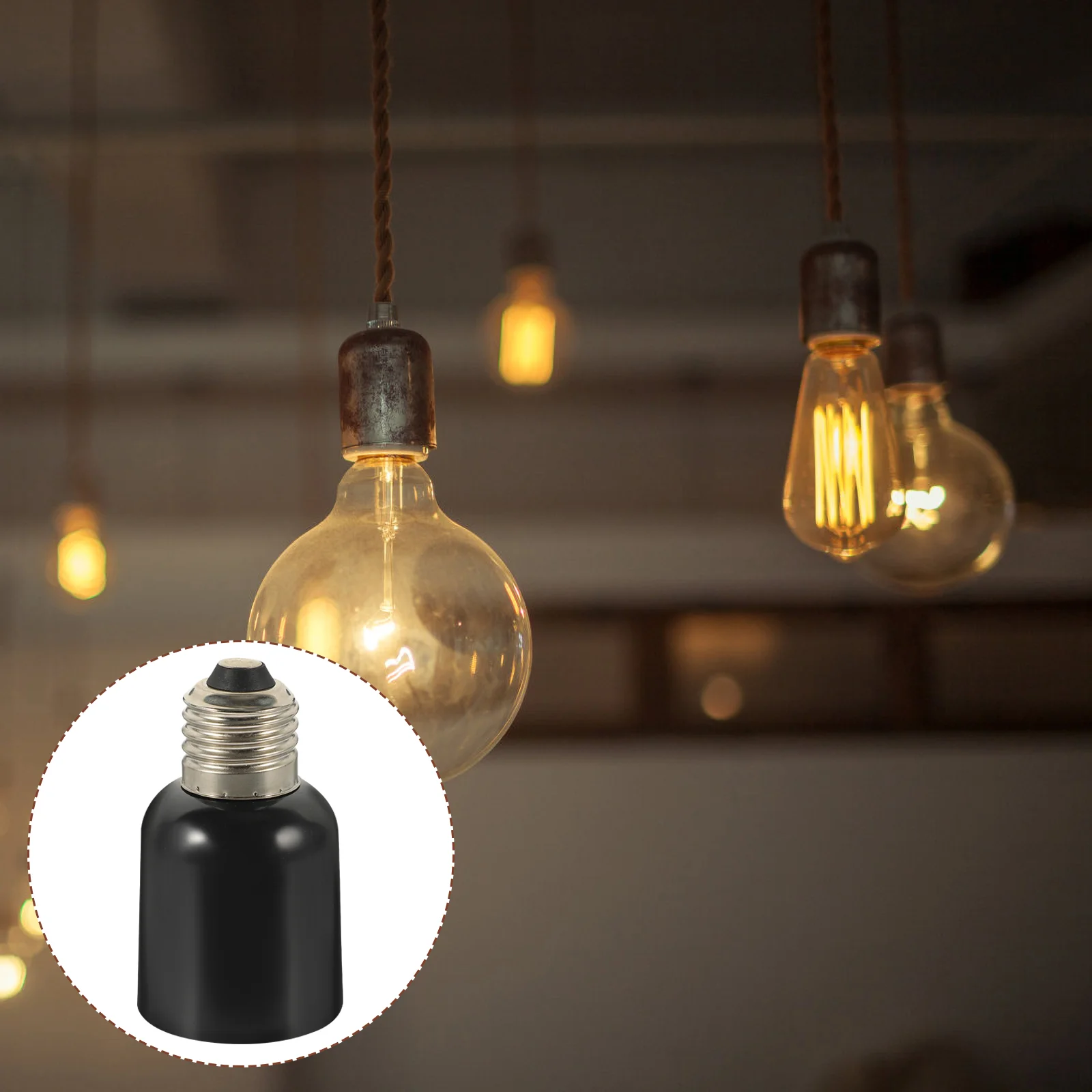 2 шт. бытовые преобразователи E27 в E40 головка лампы гладкая лампочка цоколь