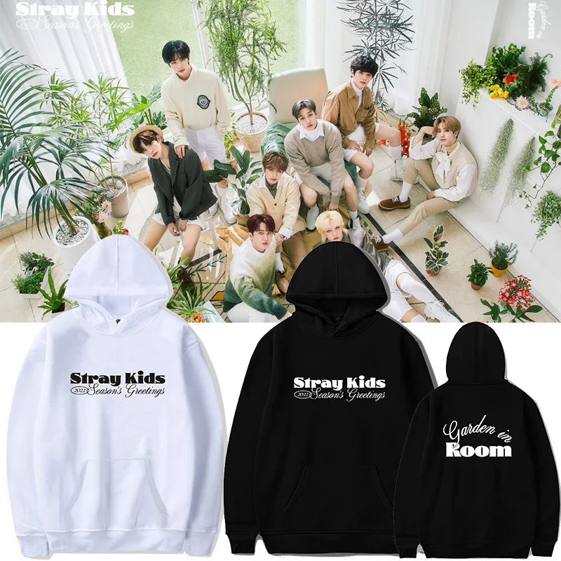 

Straykids SEASON'S GREETINGS Hoodies Sweatshirts Stray Kids HAN BANG CHAN CHANGBIN FELIX SEUNGMIN HYUNJIN LEE KNOW Streetwear