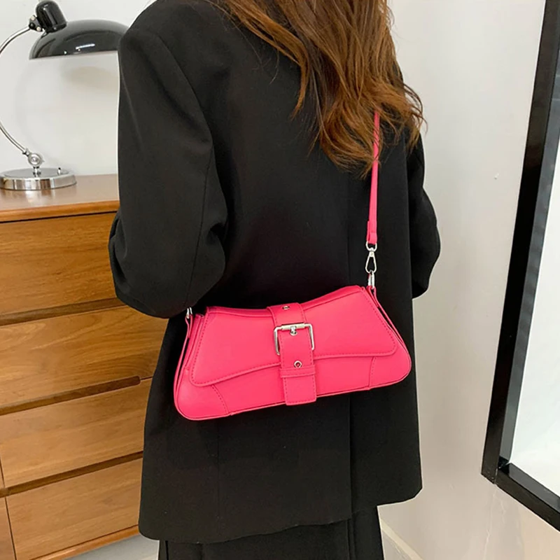 

2022 PU Leather Handbags Women Autumn Designer Luxury Square Shoulder Shopping Crossbody Bag Femme Fashion Simple Hand Bags