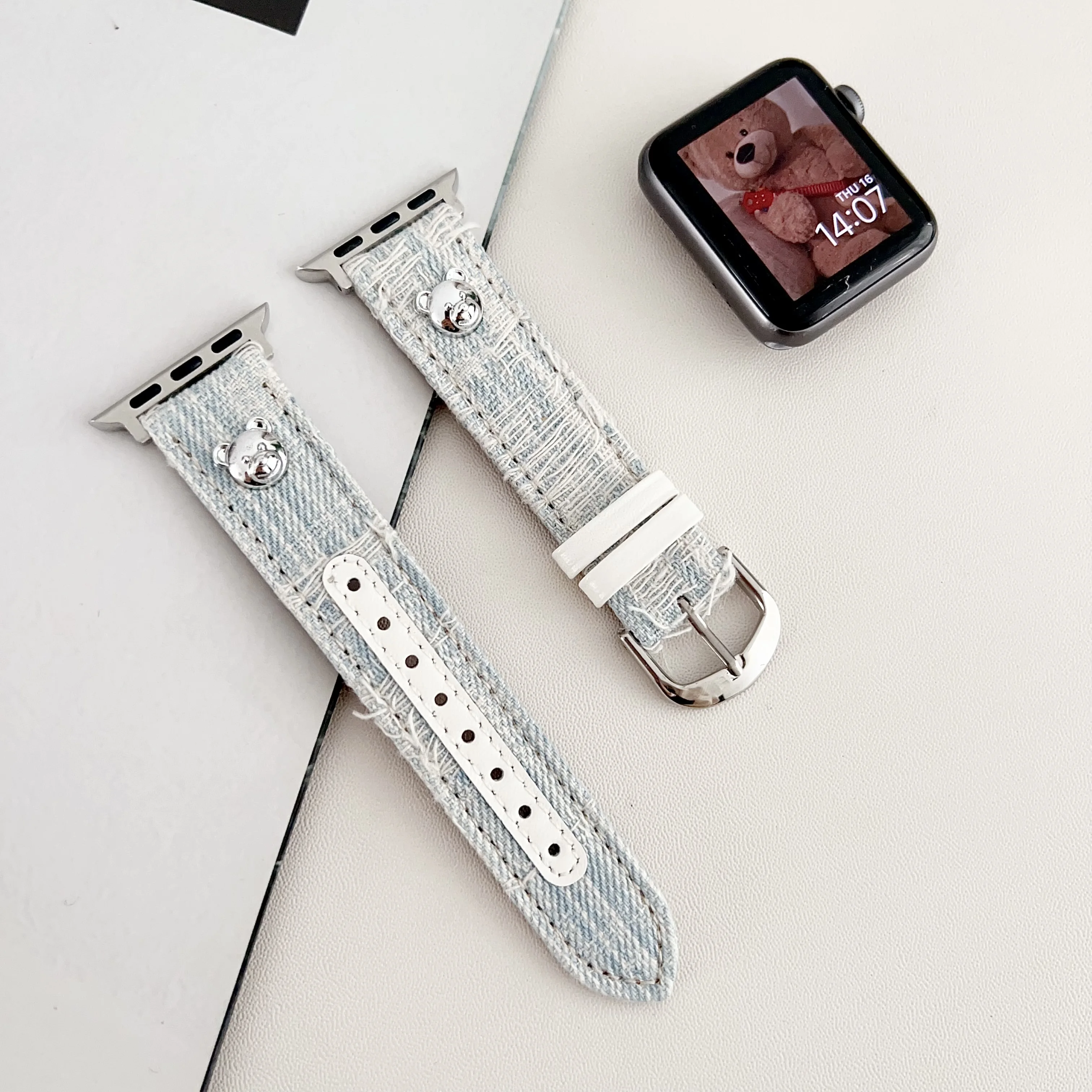 Рисунок 6 - Джинсовый ремешок для Apple watch