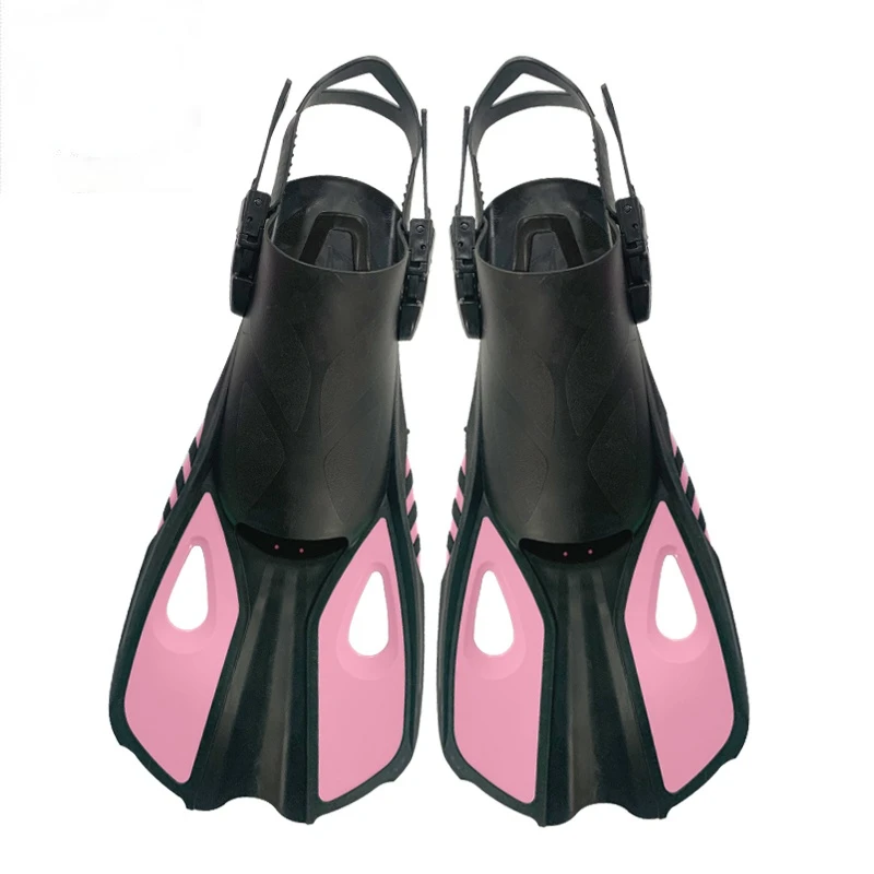 

New Dive Gear Set Silicone Scuba Diving Mask Snorkel Fins Set
