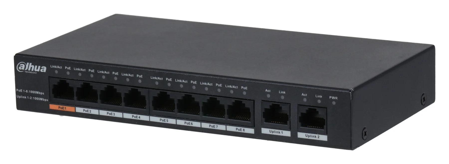 Dahua switch dh-pfs3010-8gt-96 10G 7PoE + 96W unmanaged | Компьютеры и офис