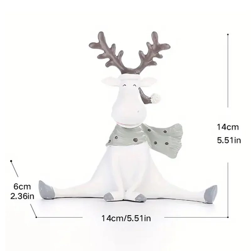 ЭРМАКОВА фигурки оленя из смолы скульптура лося коллекционная статуя украшение