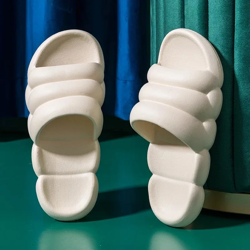 Slippers Women's Summer Home Indoor Mute Sandals Slippers Non-slip Soft Bottom Support Slippers Sandals