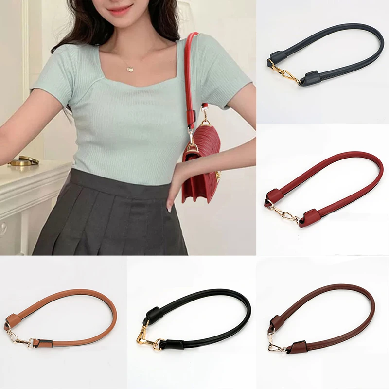 

Women Replace Wrist Strap Underarm Bag Belt Replacement PU Leather Handbag Handles Single Shoulder Bag Strap Accessories