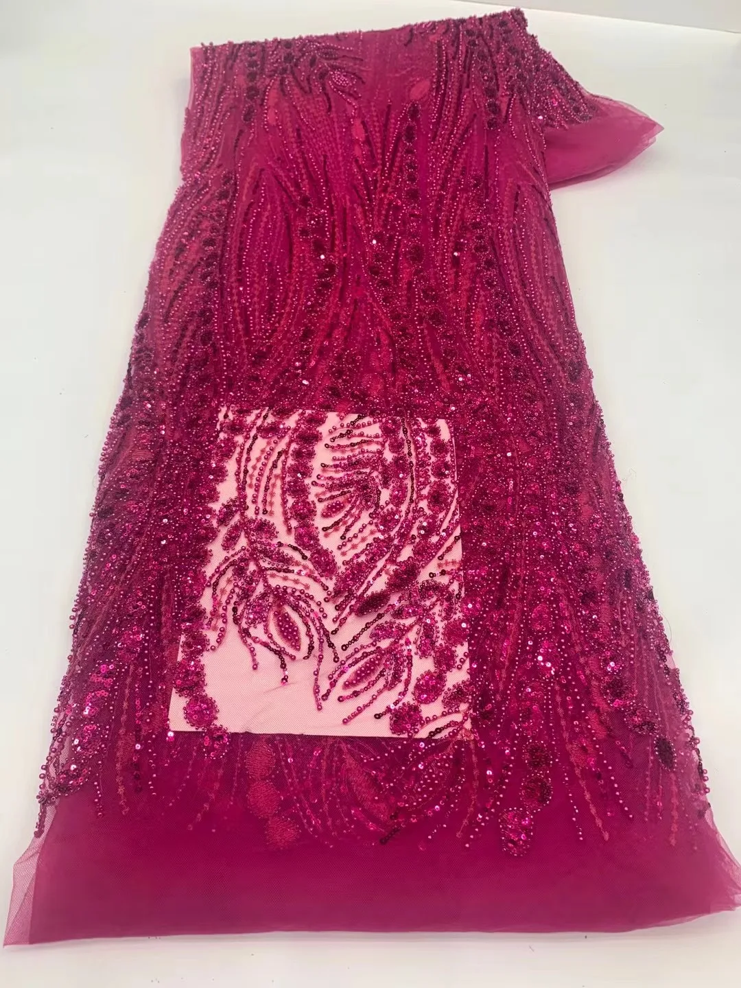 

Африканская роскошная кружевная ткань с блестками, новейшая вышивка из бисера, французский фотоматериал для вечерние ринки, свадьбы NXX5457