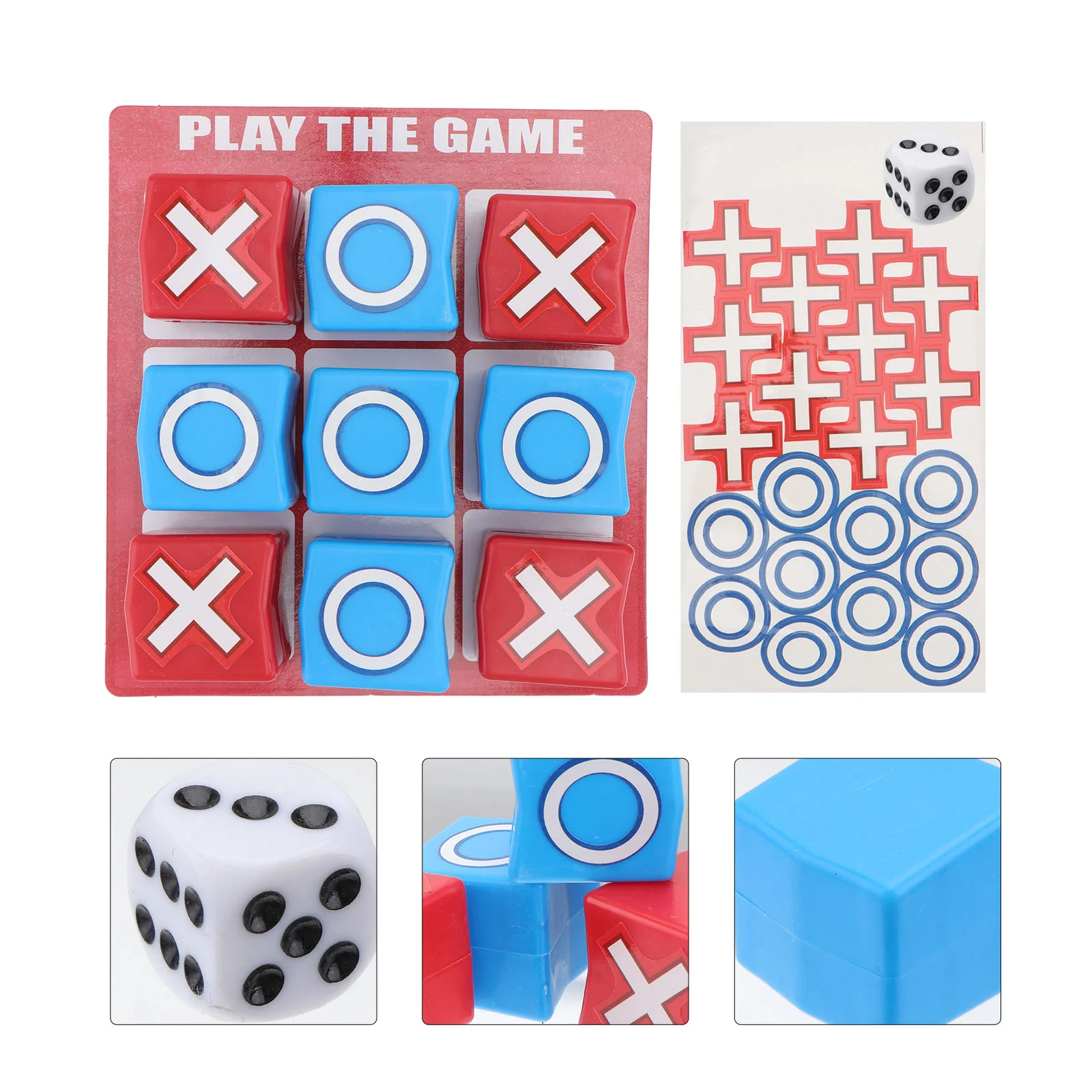 

1 Set of Board Game Interesting Toe Playset for Home Children Friends