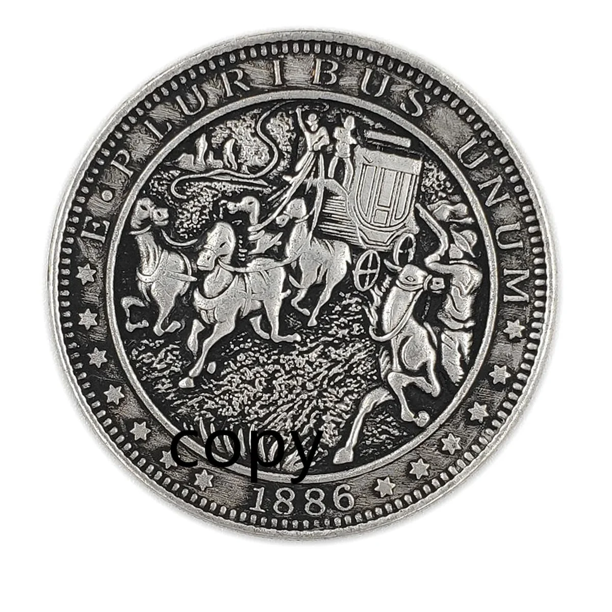 

Cthulhu Mythos HOBO COIN Rangers COIN US Coin Gift Challenge REPLICA Commemorative Coin - REPLICA Coin Medal Coins Collection