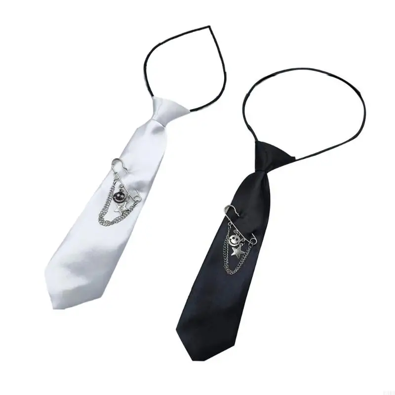 Кампус Perppy Sealtie Metal Face Pin Sece Tie Clate Formiform Регулируемая предварительно связанная
