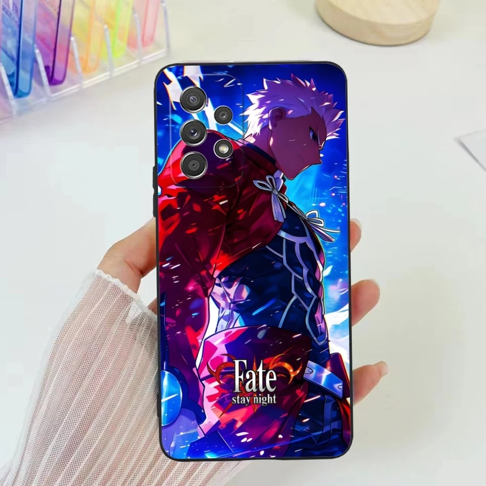 Чехол для сотового телефона Fate Night Archer Emiya Samsung Galaxy Note 20 10 Plus Ультрачерный мягкий