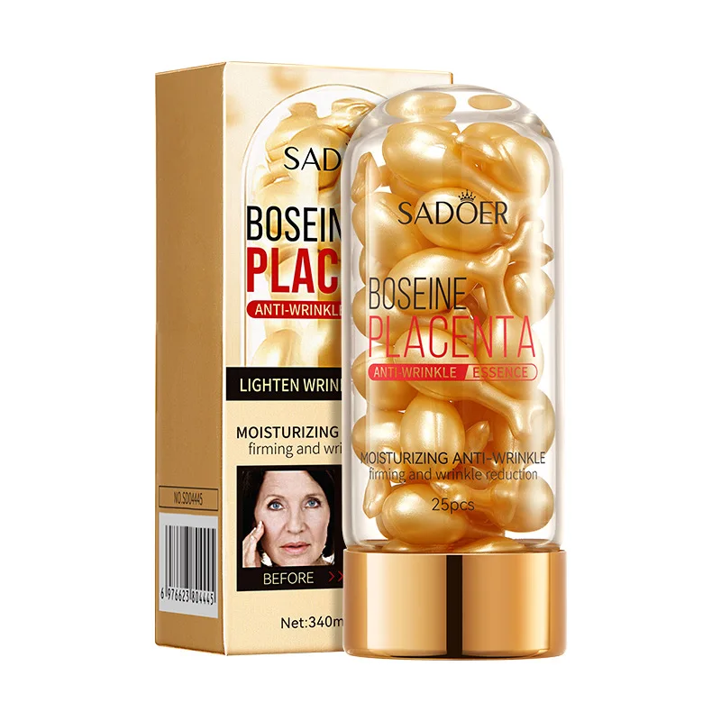 25 шт. капсула для лица, увлажняющая, осветляющая, укрепляющая эссенция для лица, косметические средства по уходу за кожей лица, сыворотка для лица Boseine (art.: 3920d1e14ff49) - 3920d1e14ff49
