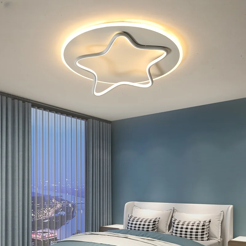 

Minimalist Master Bedroom Led Chandeliers Modern Minimalist Round Living Room Home Deco Ceiling Light Nordic Creative Study Lamp