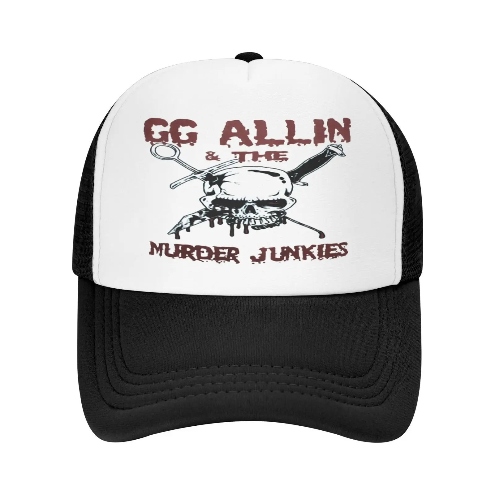 

Gg Allin Hardcore Jabbers Murder Junkies Cap Male Men's Caps Hats Man Cap Women's Hats Cap Female Knit Hat Bucket Hat Golf Cap
