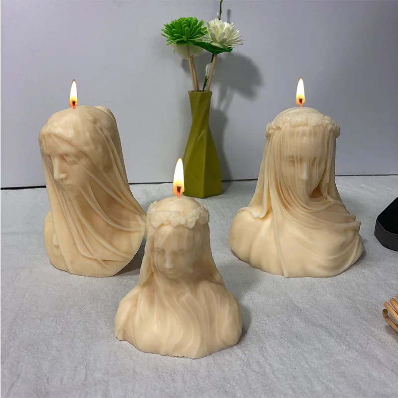 

3D Гирлянда, фата, фотография девушки, фотосессия, товары, ароматный пластырь, глина, полимерная форма, домашний декор