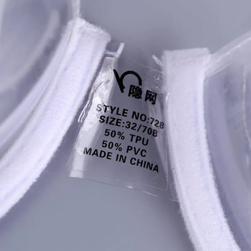 Привлекательный прозрачный бюстгальтер с эффектом пуш-ап для женщин