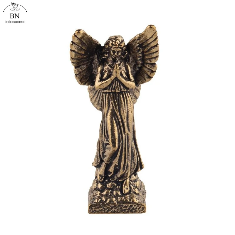 

Статуэтка «Молитеся ангелами» из меди