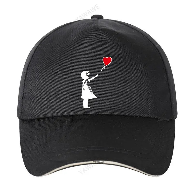 

Baseball Caps Summer Casual Adjustable hat Floating Balloon Girl Banksy Theres cap summer fashion brand hat new arrived