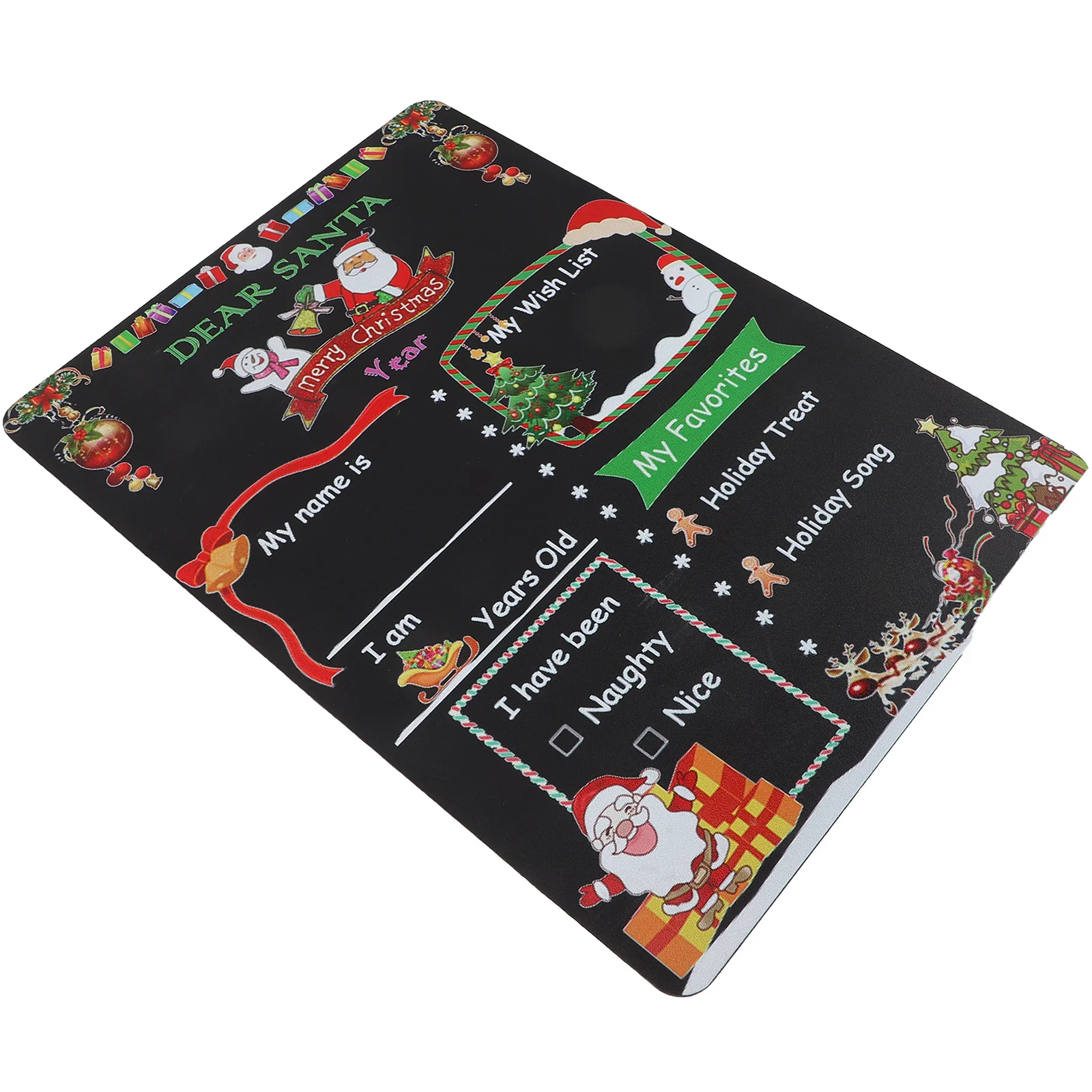 Подарочная доска со обратным отсчетом украшение для рождественского украшения