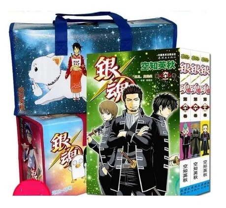 

Chinese Manga Book GINTAMA Volume 1-64 Japan Youth Teens Adult Cartoon Comic Anime Animation China Language Story 66 Books