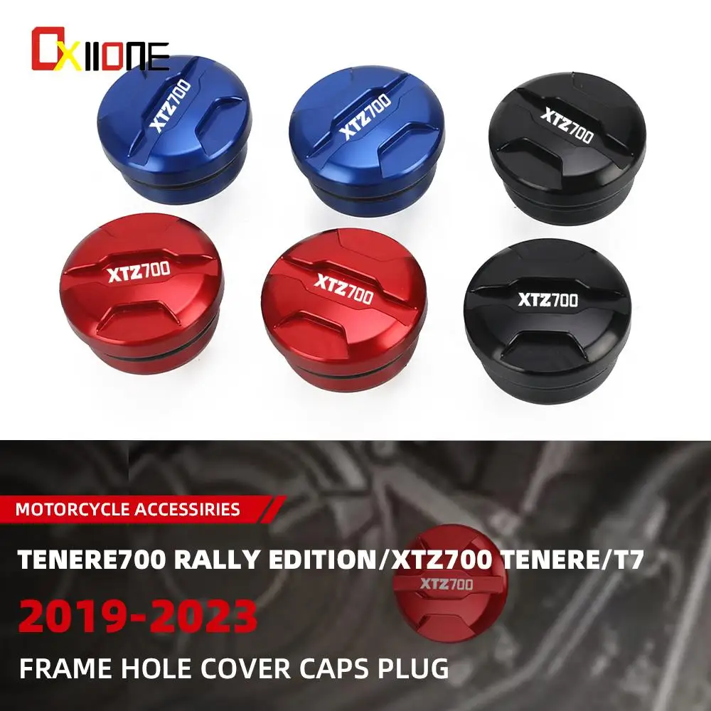 

Новинка, декоративная крышка мотоциклетного винта для Yamaha XTZ 700 TENERE, крышка отверстия рамы, крышки, заглушки XTZ700 Tenere Rally Edition 2019-2023